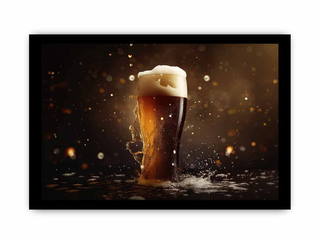 Beer Framed Print - GlenGiftsuk