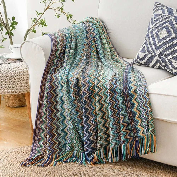 Bohemia Throw Blanket - GlenGiftsuk