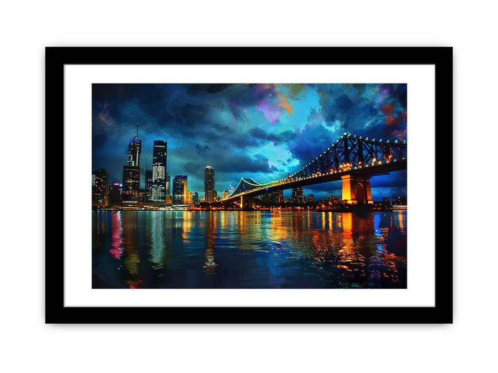 Brisbane River Framed Print - GlenGiftsuk