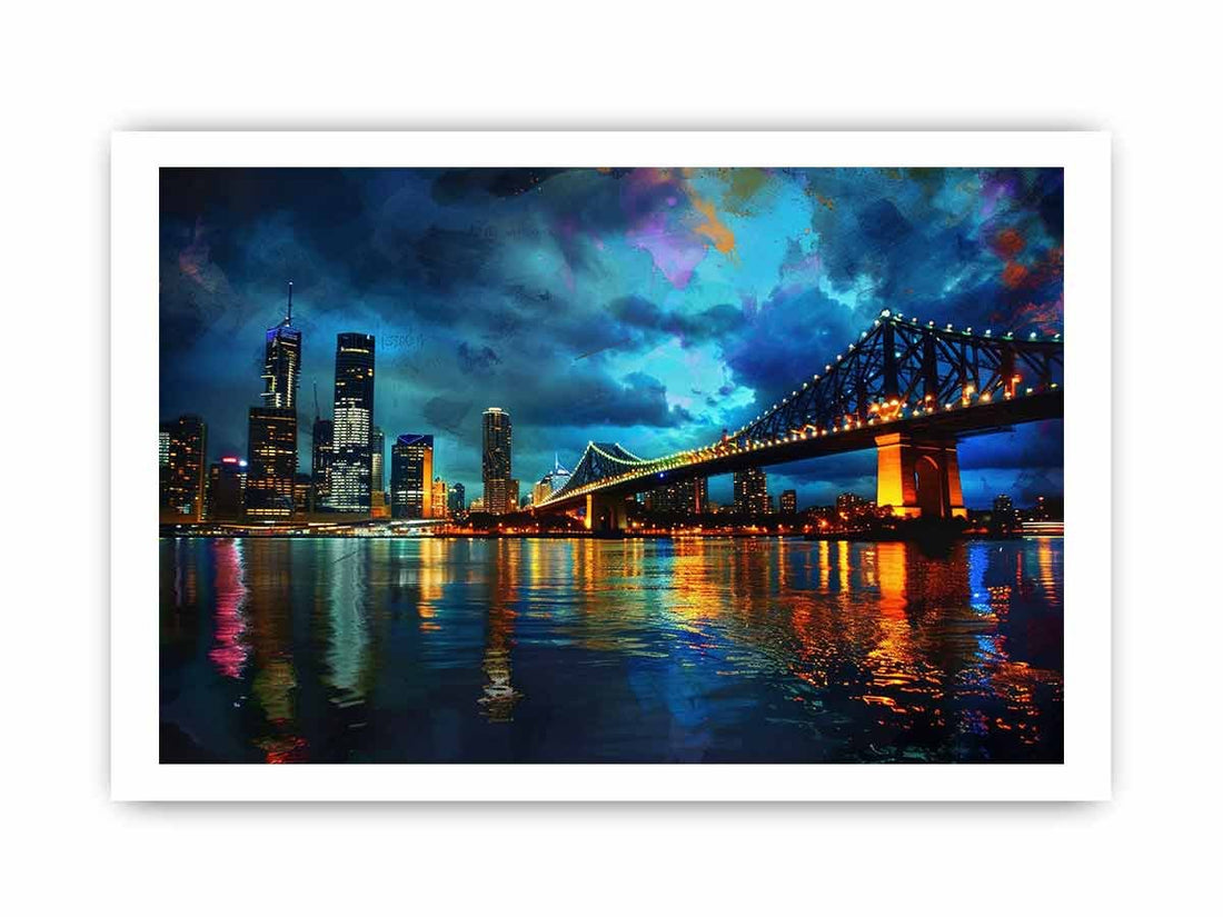 Brisbane River Framed Print - GlenGiftsuk