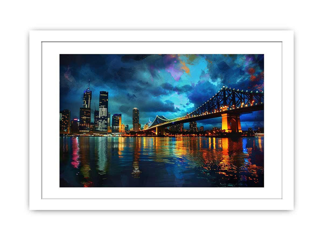 Brisbane River Framed Print - GlenGiftsuk