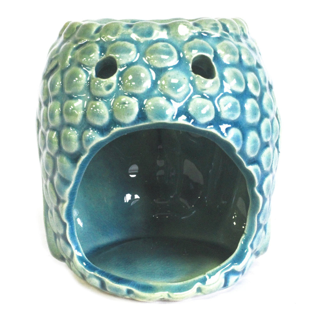 Buddha Oil Burner - Blue - GlenGiftsuk