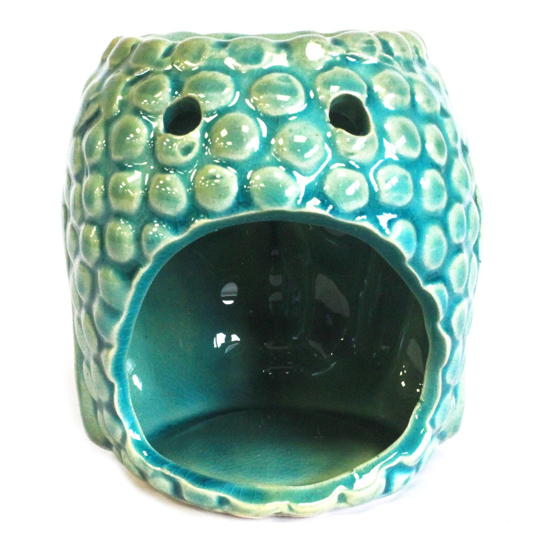 Buddha Oil Burner - Blue - GlenGiftsuk