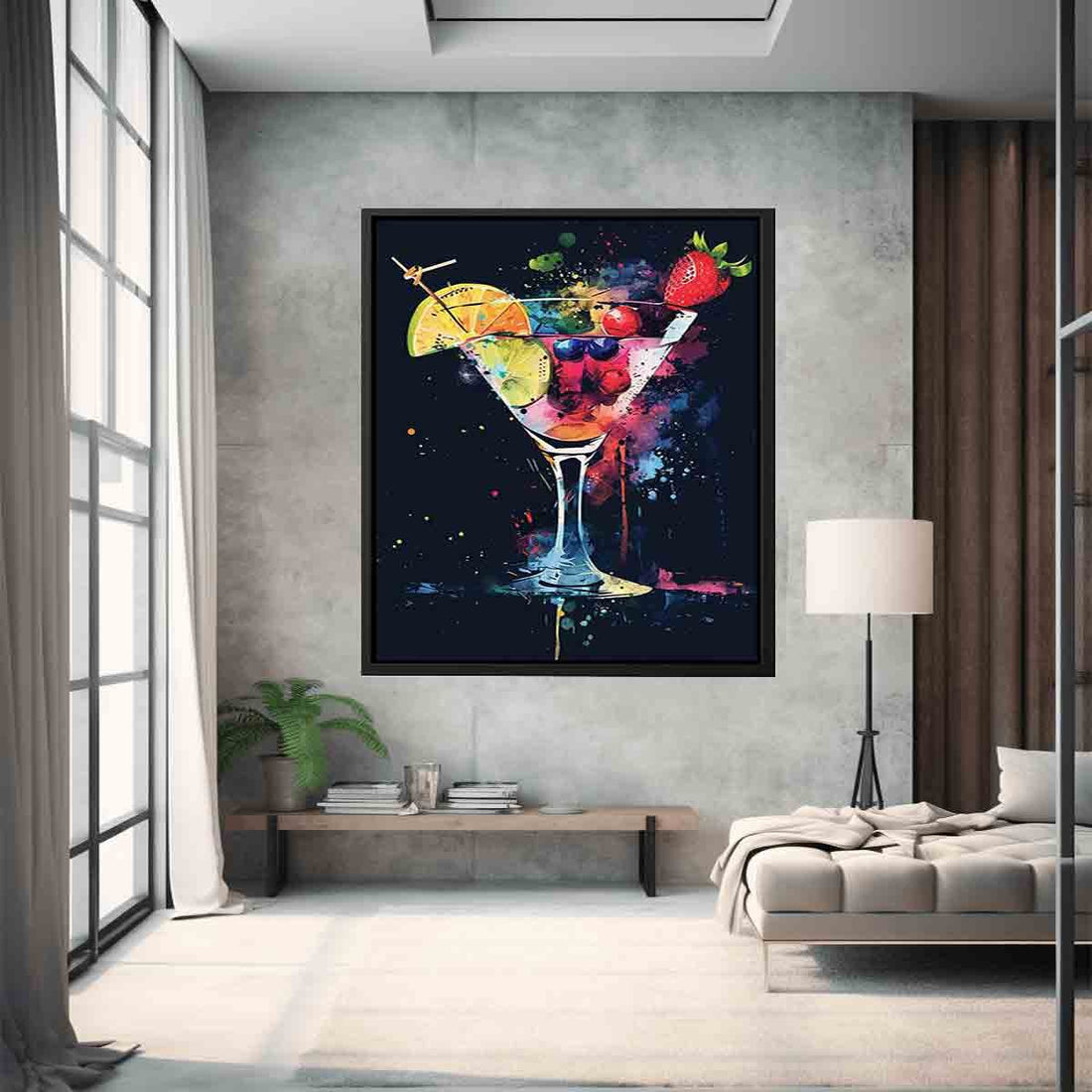 Cocktail Framed Print - GlenGiftsuk