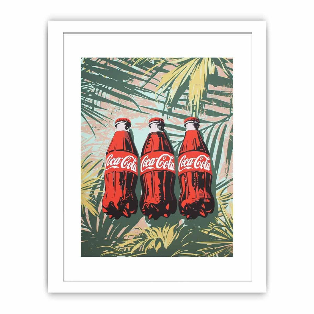 Coke Framed Print Framed Print - GlenGiftsuk