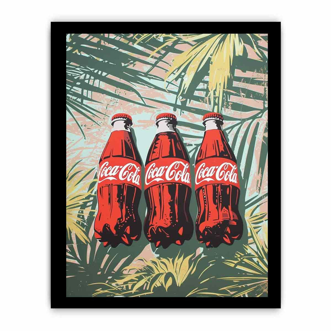 Coke Framed Print Framed Print - GlenGiftsuk