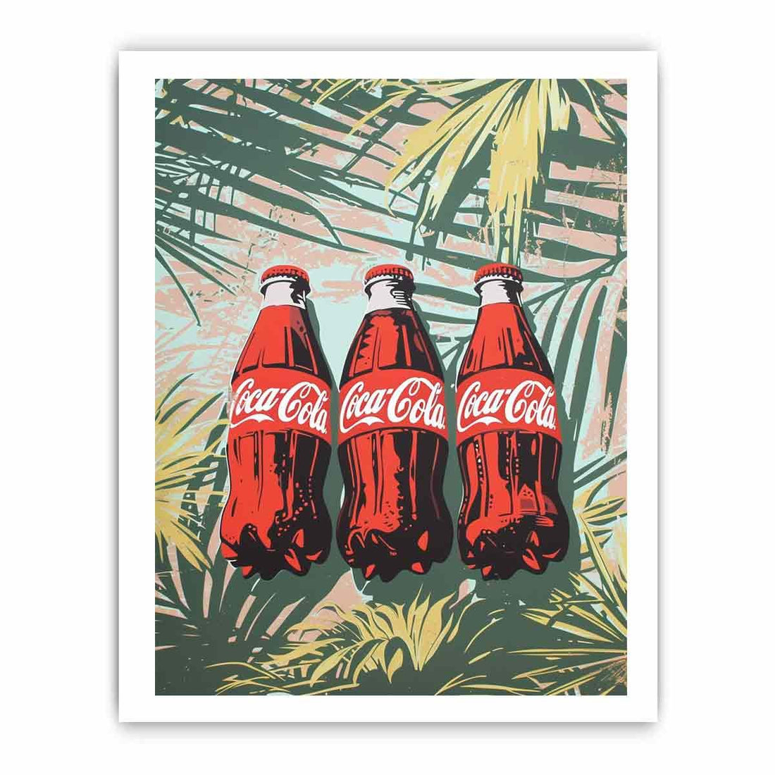 Coke Framed Print Framed Print - GlenGiftsuk