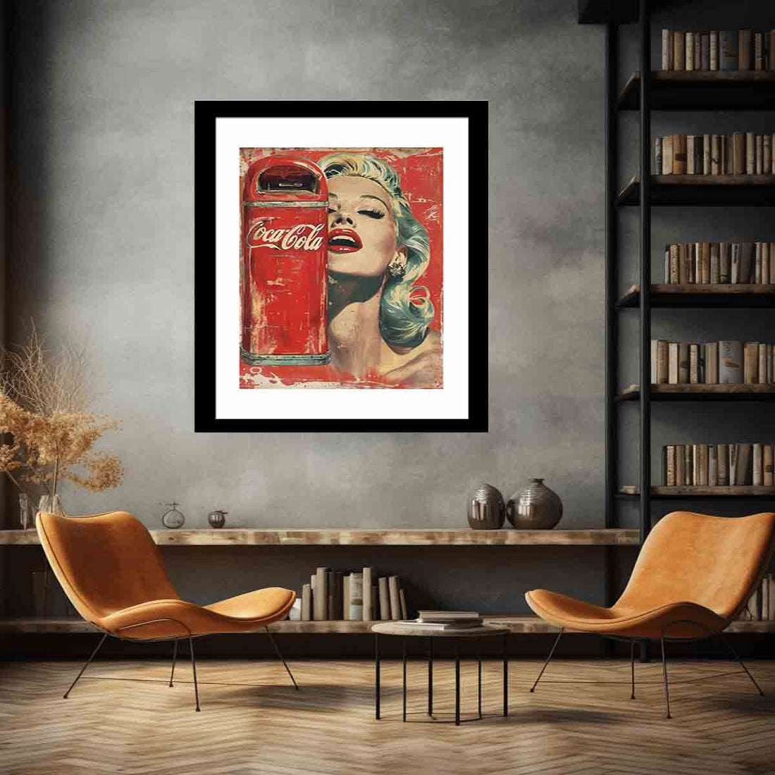 Coke Framed Print Framed Print - GlenGiftsuk