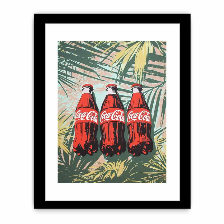 Coke Framed Print Framed Print - GlenGiftsuk