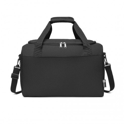 E2016S - Kono Structured Travel Duffle Bag - Black - GlenGiftsuk