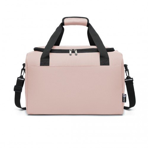 E2016S - Kono Structured Travel Duffle Bag - Pink - GlenGiftsuk