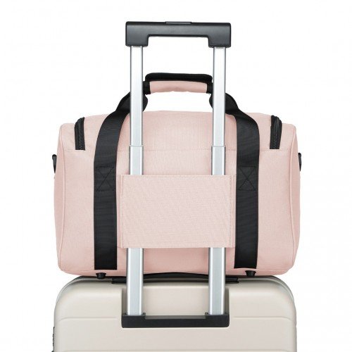 E2016S - Kono Structured Travel Duffle Bag - Pink - GlenGiftsuk