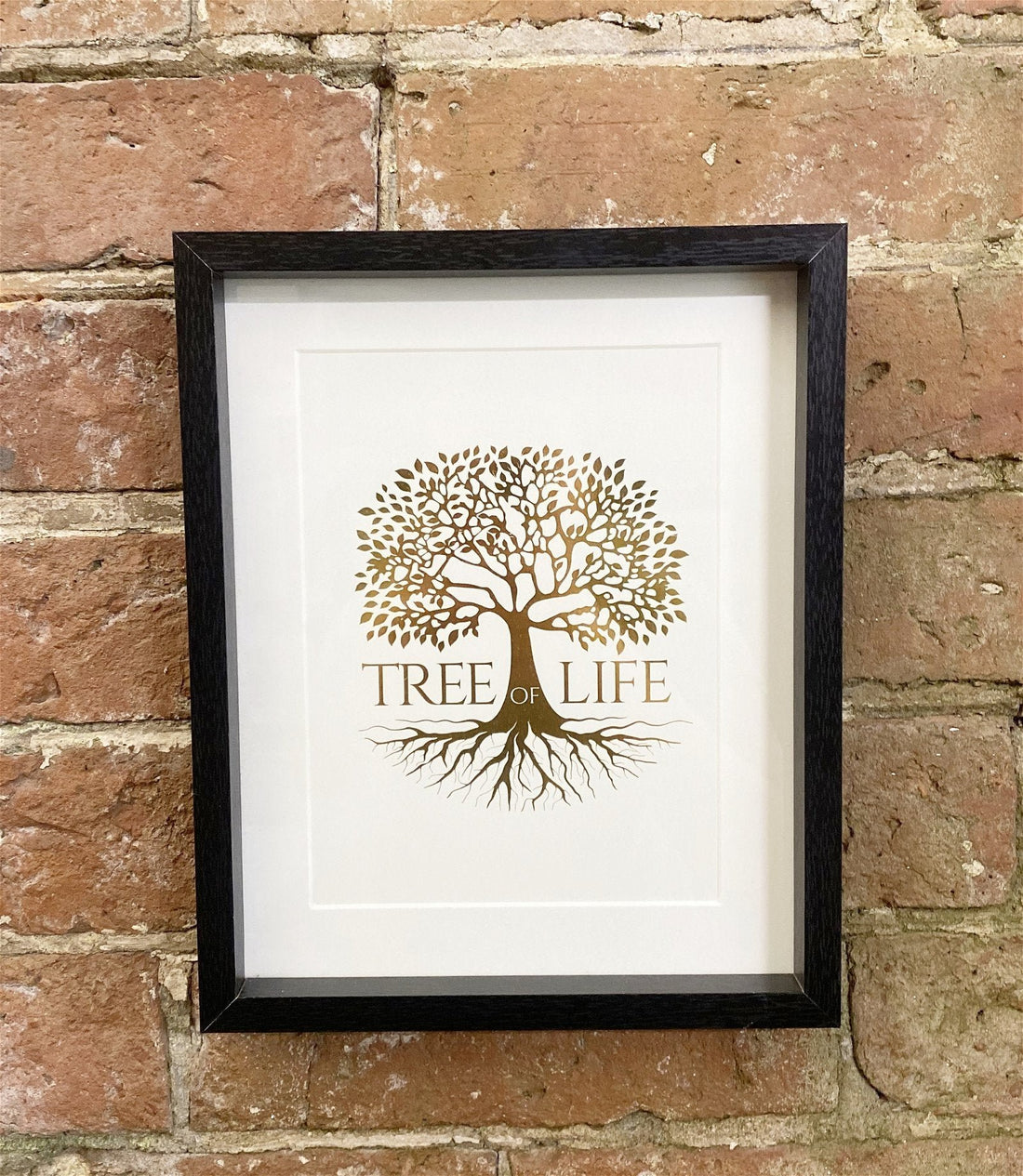 Gold Tree Of Life Print 25cm - GlenGiftsuk