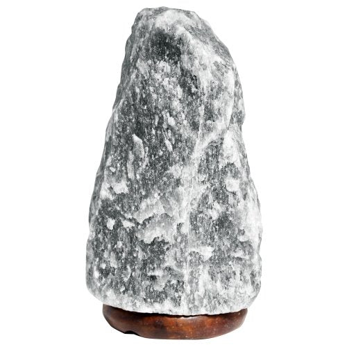 Grey Himalayan Natural Salt Lamp - 3 - 5kg - GlenGiftsuk