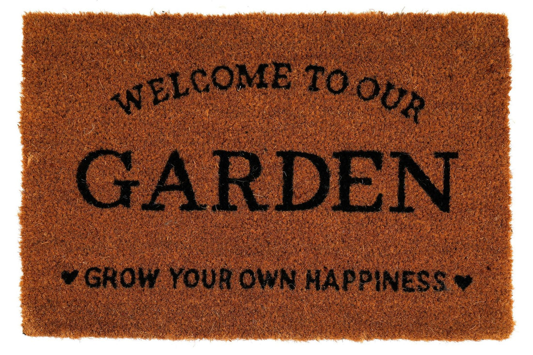 Grow Your Own Happiness Potting Shed Doormat - GlenGiftsuk