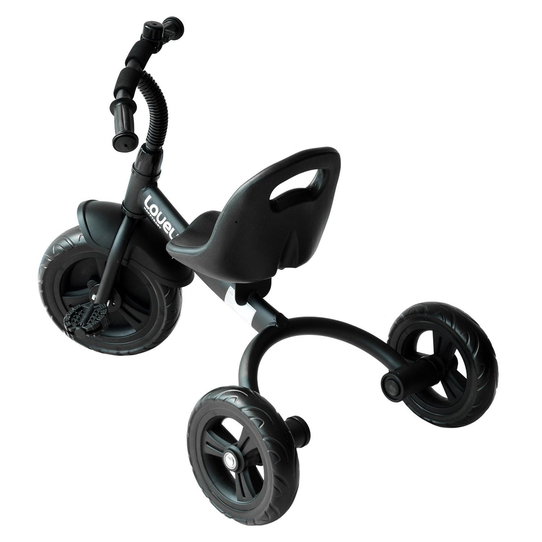 HOMCOM Baby Kids Children Toddler Tricycle Ride on 3 Wheels Bike (Black) - GlenGiftsuk