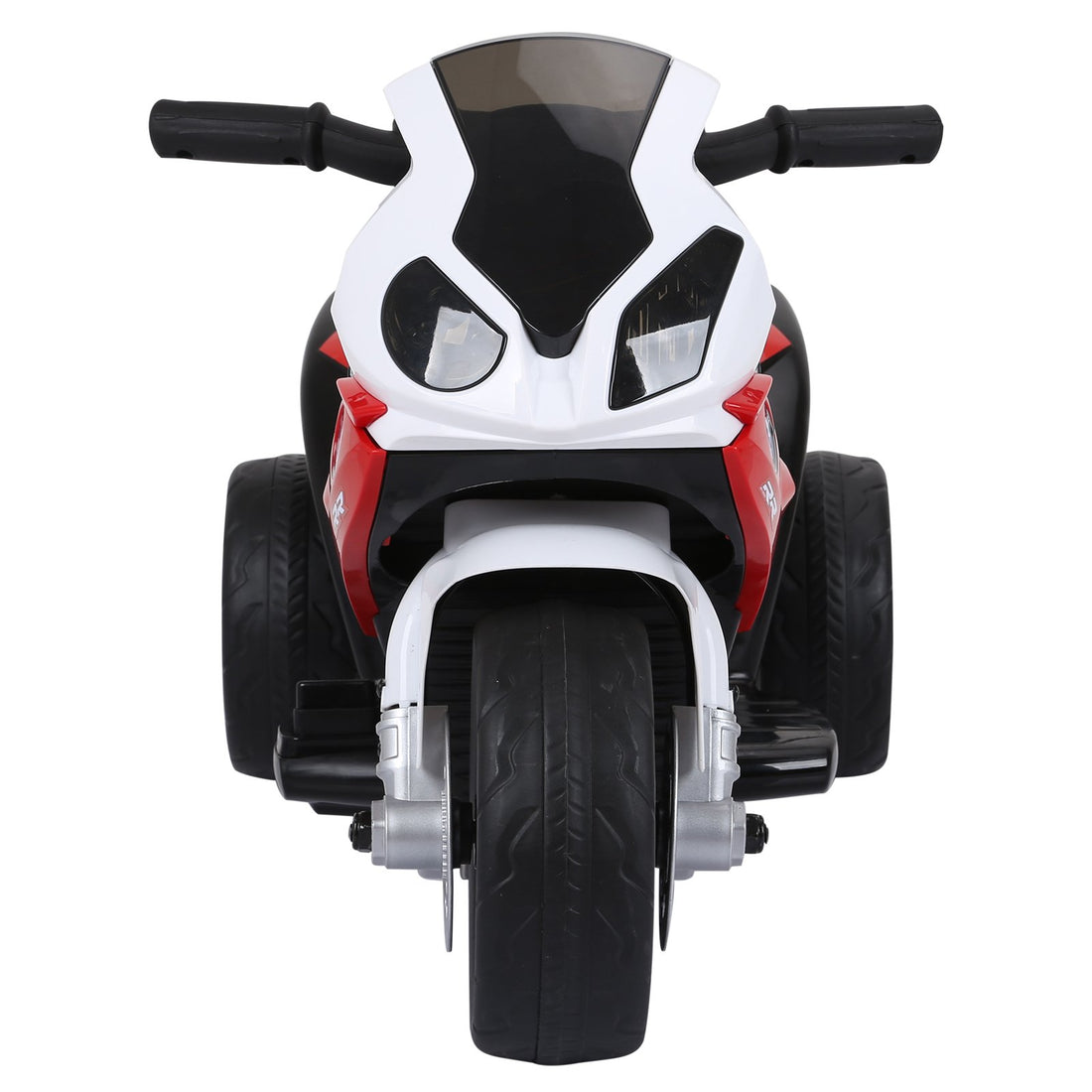 HOMCOM Compatible for Kids 3 Wheel Electric Motorbike Ride on Motorcycle w/ Headlights Music Battery Powered Play Bike 6V Red BMW S1000RR - GlenGiftsuk