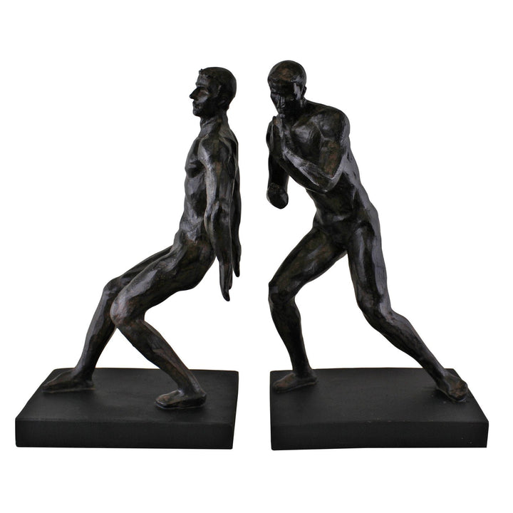 Male Statue Bookends - GlenGiftsuk