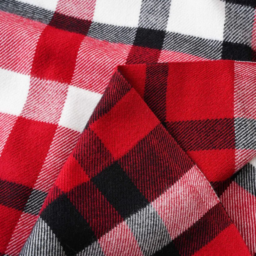 Red Buffalo Plaid Throw - GlenGiftsuk