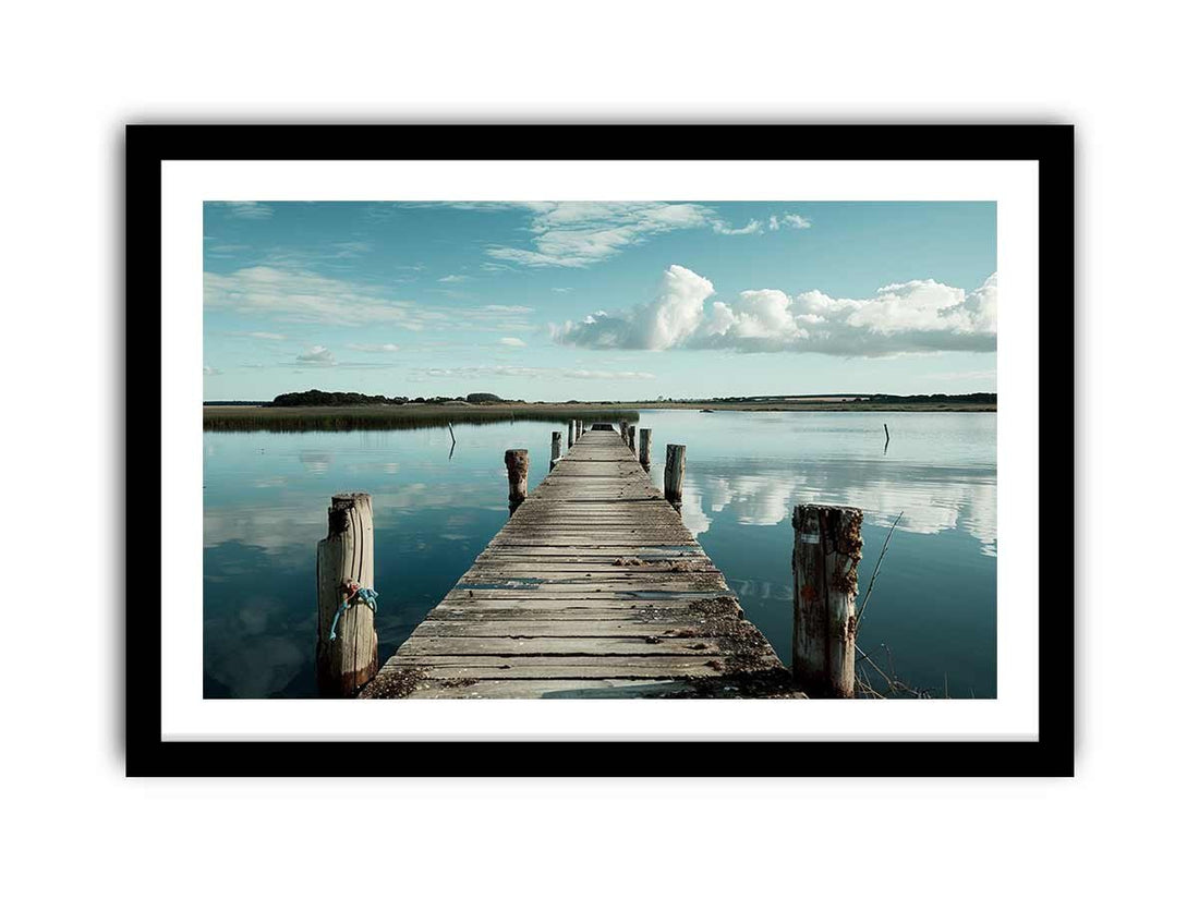 Sea Jetty Art - GlenGiftsuk