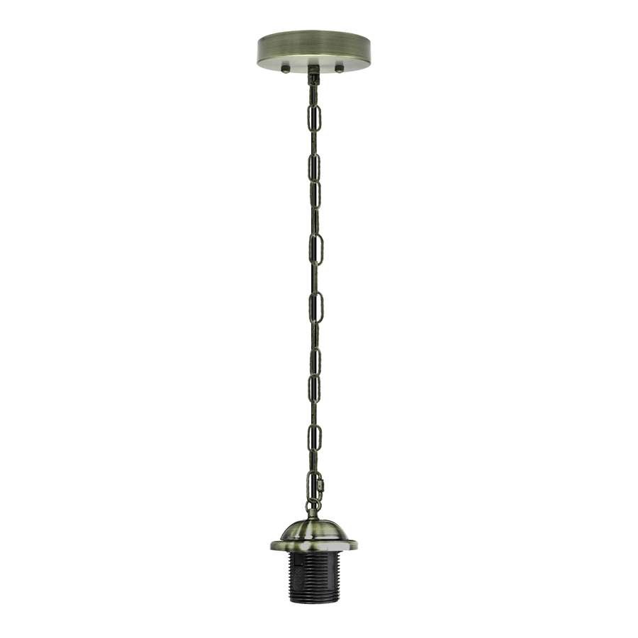 Single ceiling pendant light E27 base hanging chain light~ 5128 - GlenGiftsuk