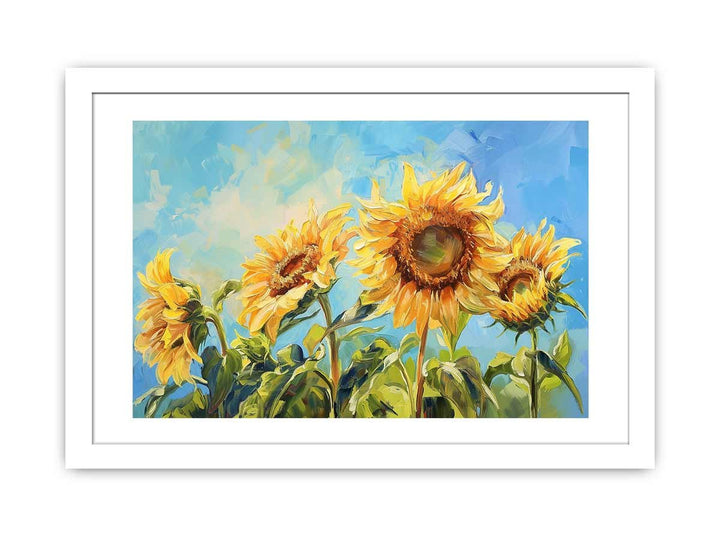 Summer Sunflowers Framed Print - GlenGiftsuk