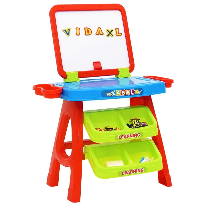 vidaXL 3 - 1 Children Easel and Learning Desk Play Set - GlenGiftsuk