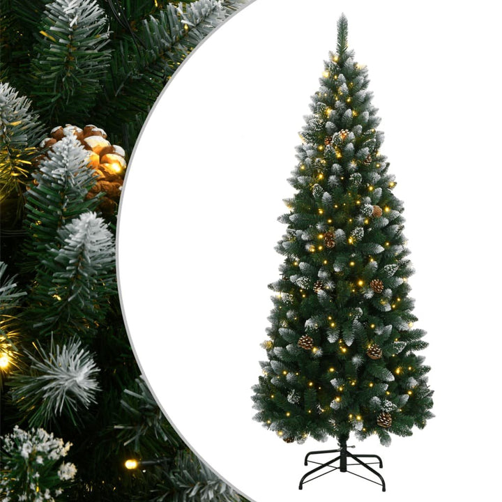 vidaXL Artificial Christmas Tree 150 LEDs 120 cm - GlenGiftsuk