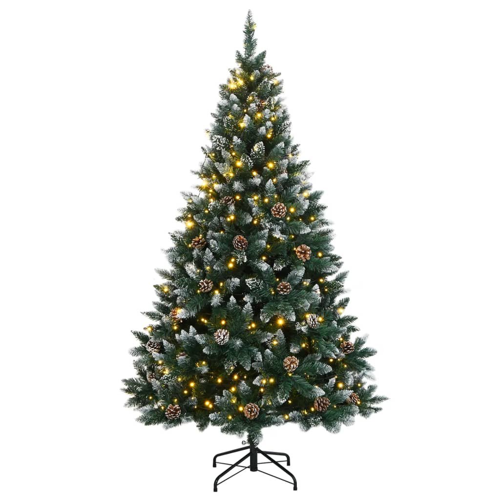 vidaXL Artificial Christmas Tree 150 LEDs 150 cm - GlenGiftsuk