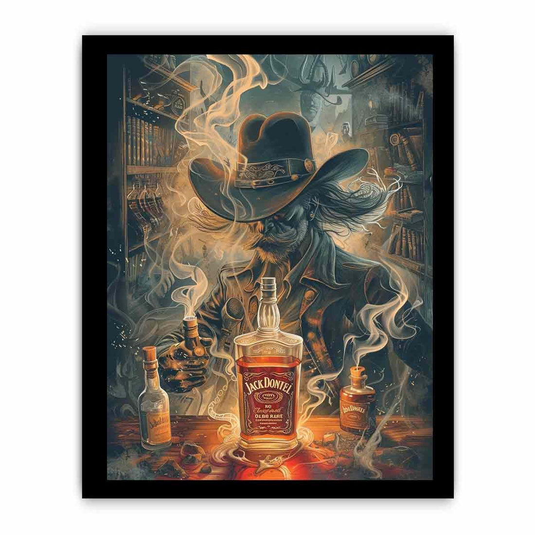 vintage whiskey Framed Print - GlenGiftsuk