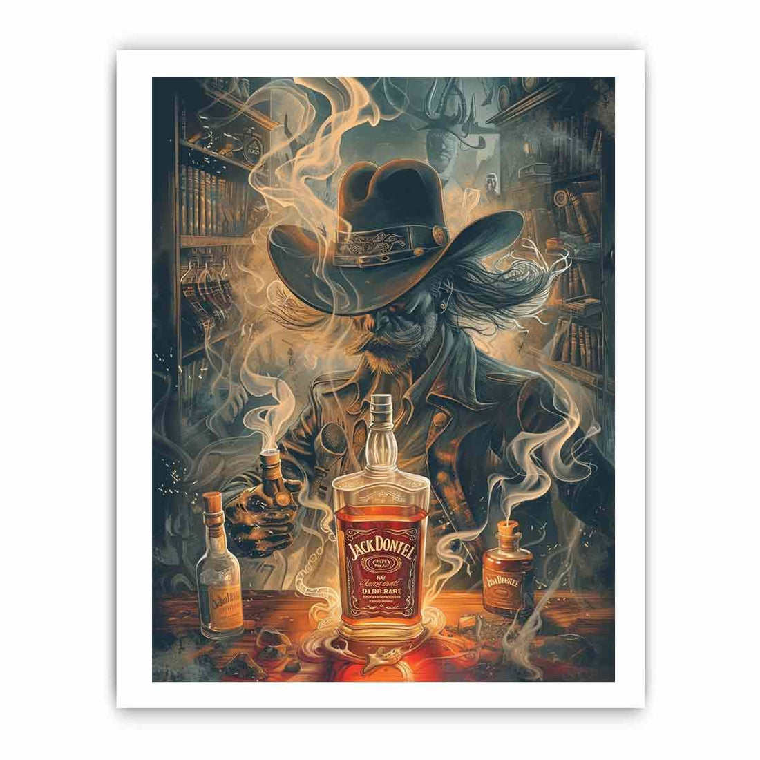 vintage whiskey Framed Print - GlenGiftsuk